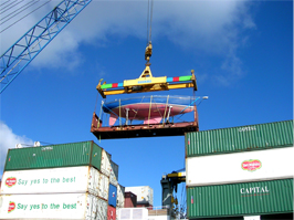 transport maritim des bateaux